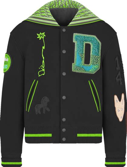 dess dior varsity jacket|Dior varsity jacket.